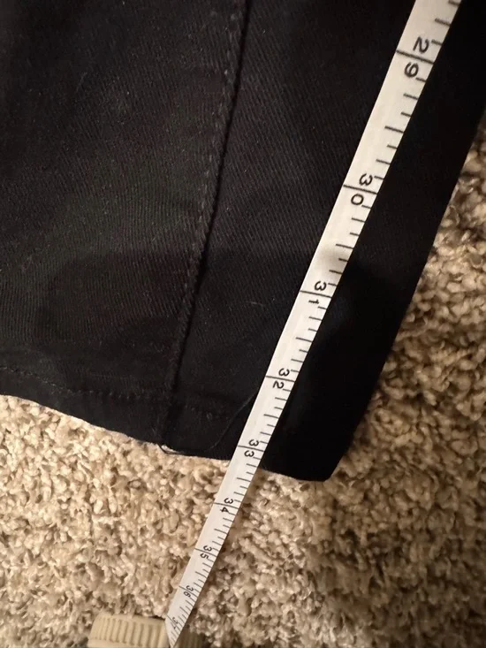 Black Women's Boot Cut Flare Pants - Picture 4 of 5